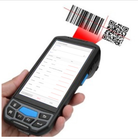 Appareil mobile PDA avec scan code barres